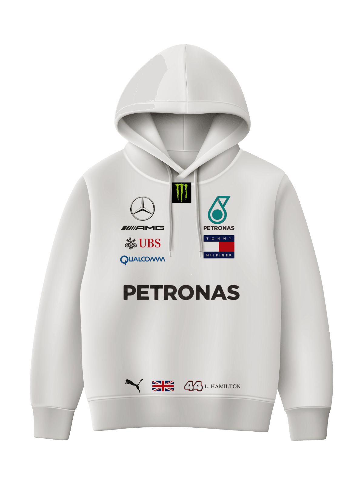 هودي مرسيدس F1 أبيض